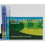 Collection of Golf Architecture Books (3) Fred Hawtree - 'The Golf Course Planning, Design,