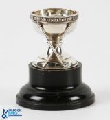 Hallmarked Silver Dunlop Hole-in-One Trophy by Elkington & Co, hallmarked Birmingham 1930, height