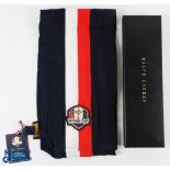 Rare 2016 Ryder Cup Hazeltine US Official Ralph Lauren Uniform Scarf of The USA Team - cotton and