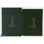 Harold Riley - Rare 1997 Ryder Cup Valderrama ltd ed signed Leather and Gilt Bound Sketch Book -