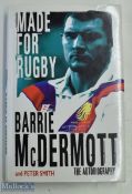2004 Rugby League Made for Rugby - Barrie Mc Dermott signed Autography book, in good condition