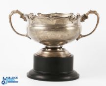 Scarce and Large 1956 The Martini Silver Winner's Trophy - engraved "The Martini Trophy -