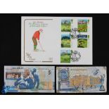 2x Royal Bank of Scotland £5 Pound Notes Golf - a circulated Old Tom Morris banknote 2004, and