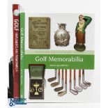 2x Excellent Golf Memorabilia Reference Books signed - Kevin McGimpsey "Golf Memorabilia - Crowood