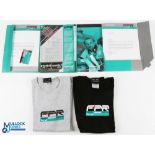 2x Foggy Petronas Racing Carl Fogarty FP1 Superbike T-Shirts and Signature, both T-Shirts official