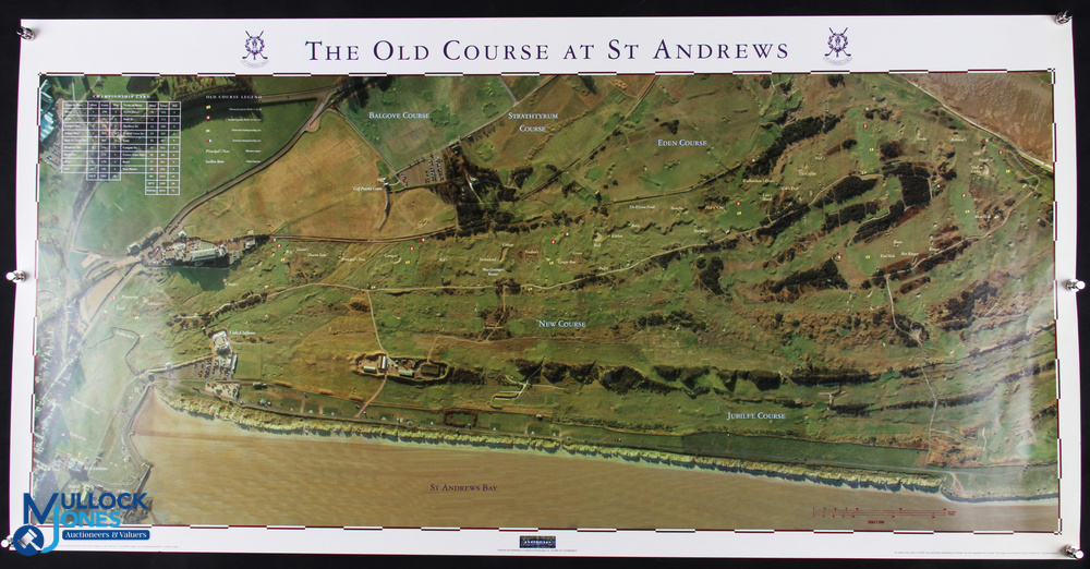 3x St Andrews Golf Prints/Posters, to include a photographic image of St Andrews - size #43cm x - Image 2 of 3