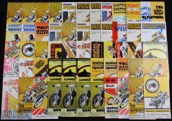 A Collection of Speedway programmes, to include 1950-2010 Big match Speedway programmes to include
