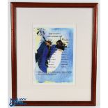 Harold Riley 1991 Ryder Cup Kiawah Signed ltd ed colour Print - No.1/4 signed and dated in pencil by