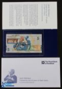 Jack Nicklaus signed Royal Bank of Scotland £5 bank note issued to commemorate Jack Nicklaus 40th