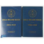 2x USGA Record Books - Vol I "Record Book of USGA Championships and International Events 1895-