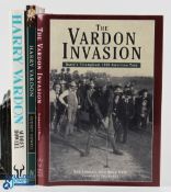 Collection of Harry Vardon Modern Golf Books two signed and dedicated by the authors (3) incl 2x