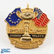 1997 Ryder Cup Valderrama Gilt and Enamel Pin badge - the first time the event was played outside