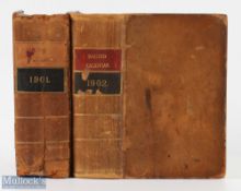 1901-02 Racing Calendar Races Part two leather bound complete year completed raced by the Jockey