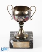 1991 European Teams Championship Pro-Am 3rd Prize Silver Plate Trophy - played at La Manga Club de