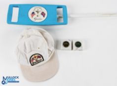 1979 Ryder Cup Greenbrier U.S Golf Collection (4) to incl golf cap with embroidered Ryder Cup