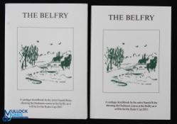 Harold Riley - signed 'The Belfry Yardage Sketch Book Showing the Brabazon Course at the Belfry