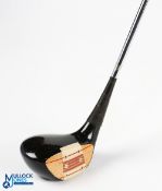 Mizuno "Pro" Persimmon No.1 Driver - with alloy sole plate, decorative composite face plate, Ser. No