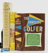 Collection of 1950s Classic Golf Books (3) Bernard Darwin & Others - "A History of Golf In