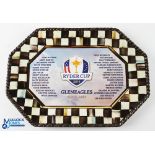 Rare 2014 Ryder Cup Gleneagles Mackenzie-Childs USA large decorative serving platter - the