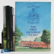 Collection of England Open Golf Championship and Lancashire/Cheshire Golf Club Centenaries (5) -