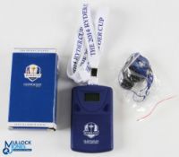 2014 Ryder Cup Gleneagles Official Radio - c/w earphones and original packaging. Note: From The
