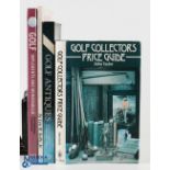 Collection of Golf Collectors Reference and Price Guidebooks one signed (4) Leo Kelly signed "