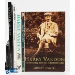 Collection of Harry Vardon Modern Golf Books three signed and dedicated by the authors (4) signed