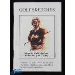 Harold Riley - signed 'Open Golf Championship 2005 at St Andrews - Jack's Last Open' Colour Sketch