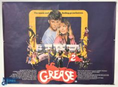 Original Movie/Film Poster – 1982 Grease 2 40x30” approx. creases apparent, kept rolled Ex Cinema