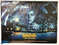 Original Movie/Film Poster 1984 A Nightmare on Elm Street / Sleep Kills 40x30” approx., creases