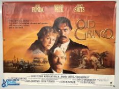 Original Movie/Film Poster – 1989 Old Gringo 40x30” approx. kept rolled Ex Cinema Stock