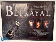 Original Movie/Film Poster – 1983 Betrayal 40x30” approx. small nicks and creases at edges in