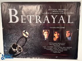 Original Movie/Film Poster – 1983 Betrayal 40x30” approx. small nicks and creases at edges in