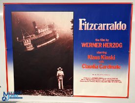 Original Movie/Film Poster – 1982 Fitzcarraldo 40x30” approx. kept rolled, creases apparent Ex