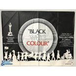 Original Movie/Film Poster – Black and White in Colour 40x30” approx. folds, small piece missing