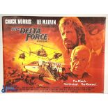 Original Movie/Film Poster – 1986 The Delta Force 40x30” approx. creases apparent, kept rolled Ex