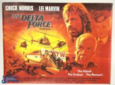 Original Movie/Film Poster – 1986 The Delta Force 40x30” approx. creases apparent, kept rolled Ex