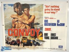 Original Movie/Film Poster – 1978 Convoy 40x30” approx. folds, creases apparent, kept rolled, WE