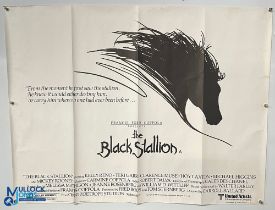 Original Movie/Film Poster – 1979 The Black Stallion 40x30” approx. folds, creases, kept rolled Ex