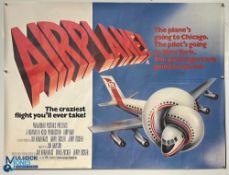 Original Movie/Film Posters (3) – 1980 Airplane, 1982 Airplane II and 1983 National Lampoons