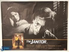 Original Movie/Film Poster – 1981 The Janitor 40x30” approx. creases apparent kept rolled Ex