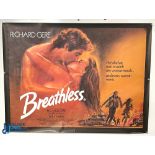 Original Movie /Film Posters (6) 1983 Breathless, 1984 Risky Business, 1986 Ruthless People, 1991