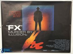 Original Movie/Film Posters (4) – 1986 FX Murder By Illusion, 1986 Poltergeist II, 1986 Aliens and