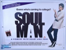 Original Movie /Film Posters (6) 1986 Soul Man 40x30” approx., 1983 Champions 40x30” approx., 1988