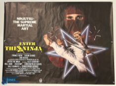Original Movie/Film Poster – 1981 Enter The Ninja 40x30” approx. creases apparent, kept rolled Ex