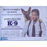 Original Movie /Film Posters (6) 1988 K-9 40x30” approx., 1991 LA Story 40x30” approx., 1990 Navy