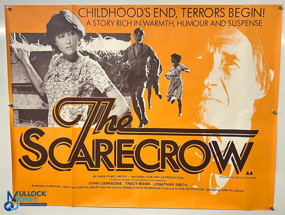 Original Movie/Film Poster – The Scarecrow 40x30” approx. kept rolled, light folds apparent Ex