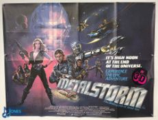 Original Movie/Film Poster – 1983 Metal Storm The Destruction of Jared-Syn 40x30” approx. folds,