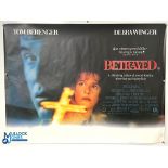 Original Movie /Film Posters (x6) 1988 Betrayed, 1986 Mona Lisa, 1984 Extermination 2, 1985 A Chorus