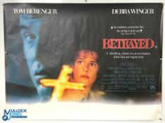 Original Movie /Film Posters (x6) 1988 Betrayed, 1986 Mona Lisa, 1984 Extermination 2, 1985 A Chorus